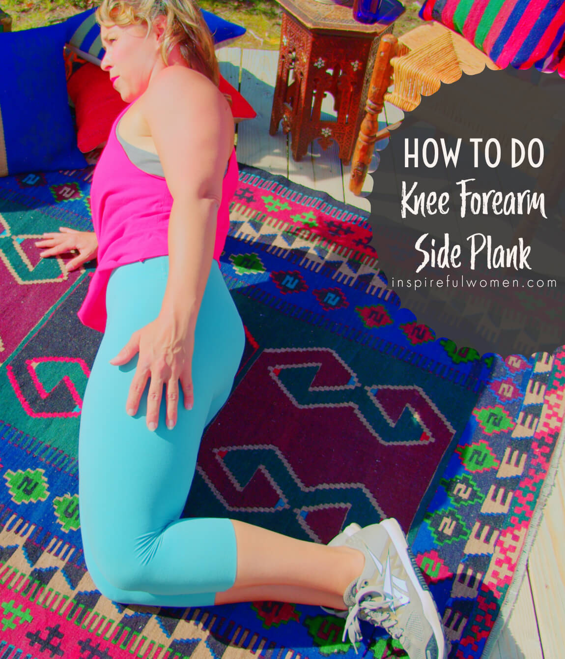how-to-knee-forearm-side-plank-oblique-core-exercise-at-home-proper-form