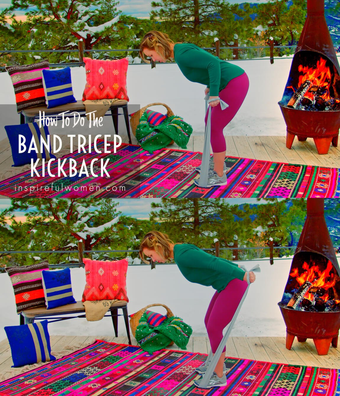 how-to-resistance-band-triceps-kickbacks-standing-bent-over-proper-form-home-exercise