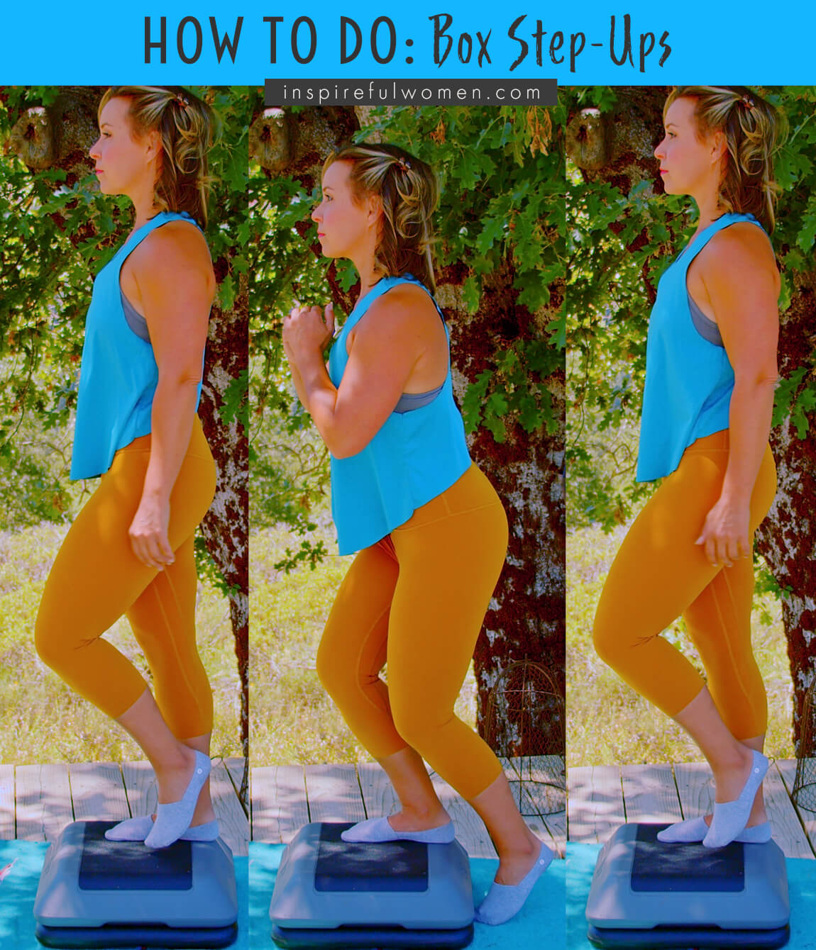 how-to-step-ups-box-step-forward-quadriceps-gluteus-lower-body-exercise-at-home-proper-form