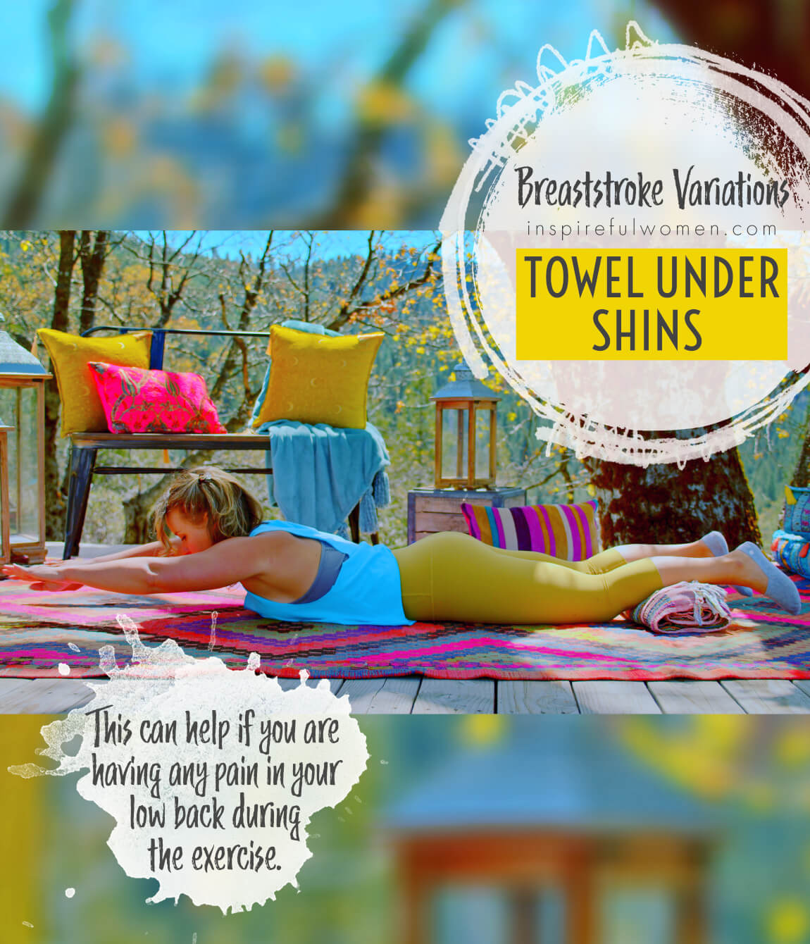 towel-under-shin-breaststroke-floor-core-exercise-variation