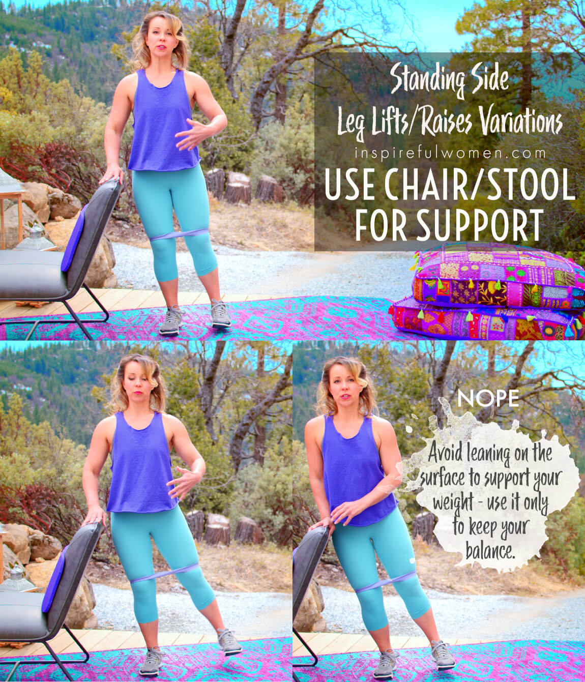 use-chair-stool-for-support-standing-side-leg-raises-resistance-band-exercise-variations