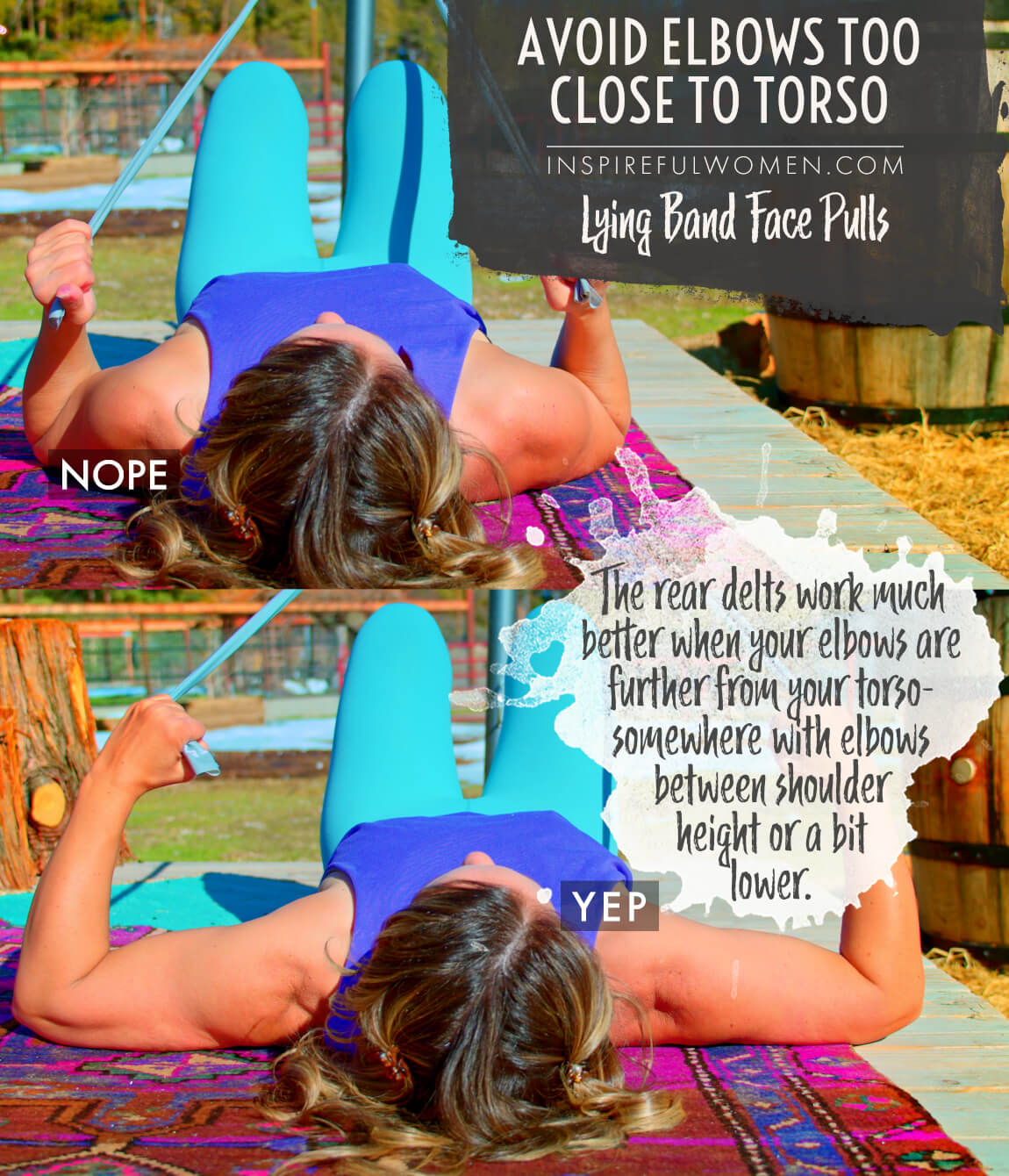 avoid-elbows-too-close-to-torso-lying-banded-face-pulls-rear-delt-exercise-common-mistakes