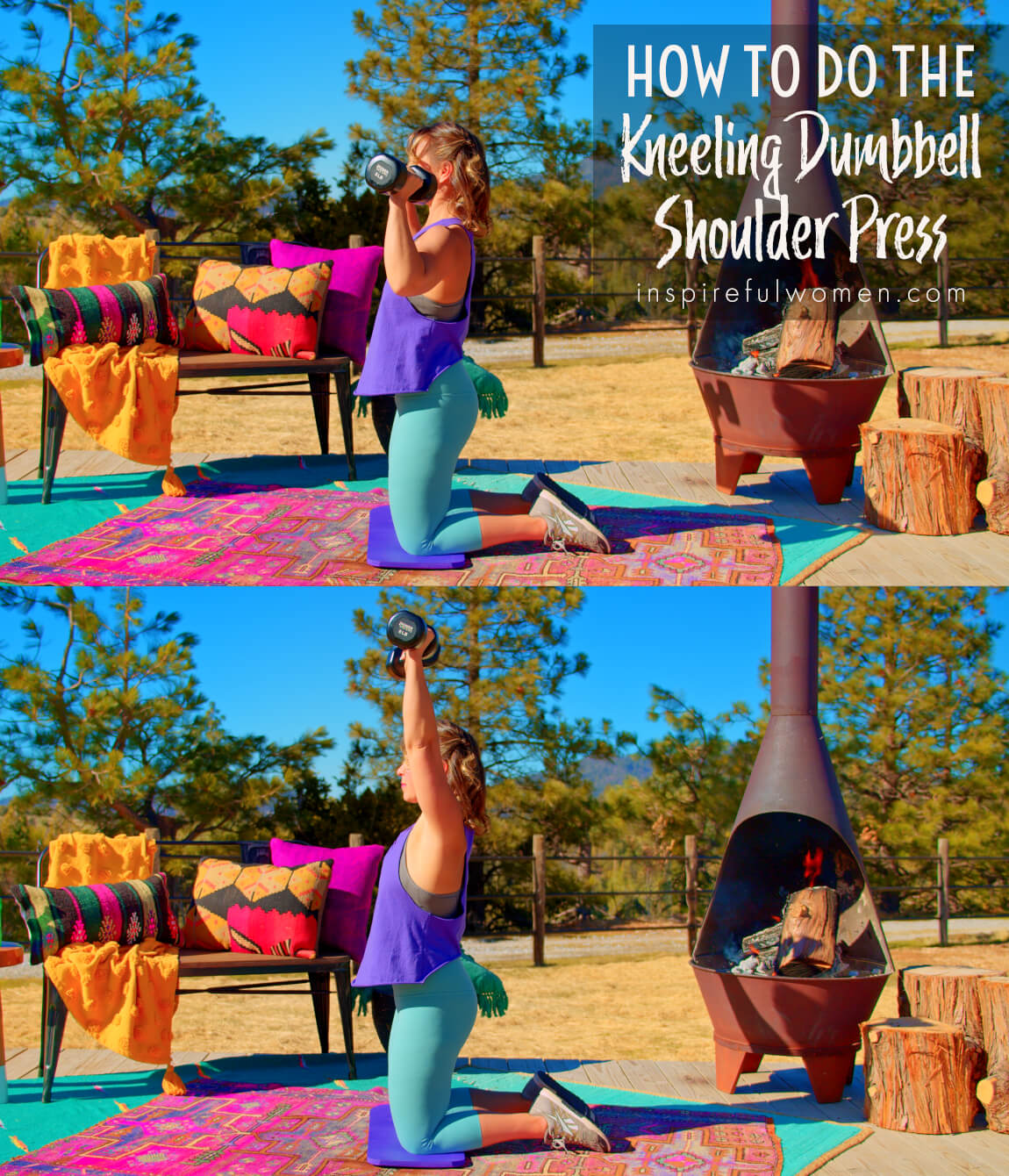 how-to-kneeling-dumbbell-shoulder-press-anterior-lateral-deltoid-exercise-proper-form