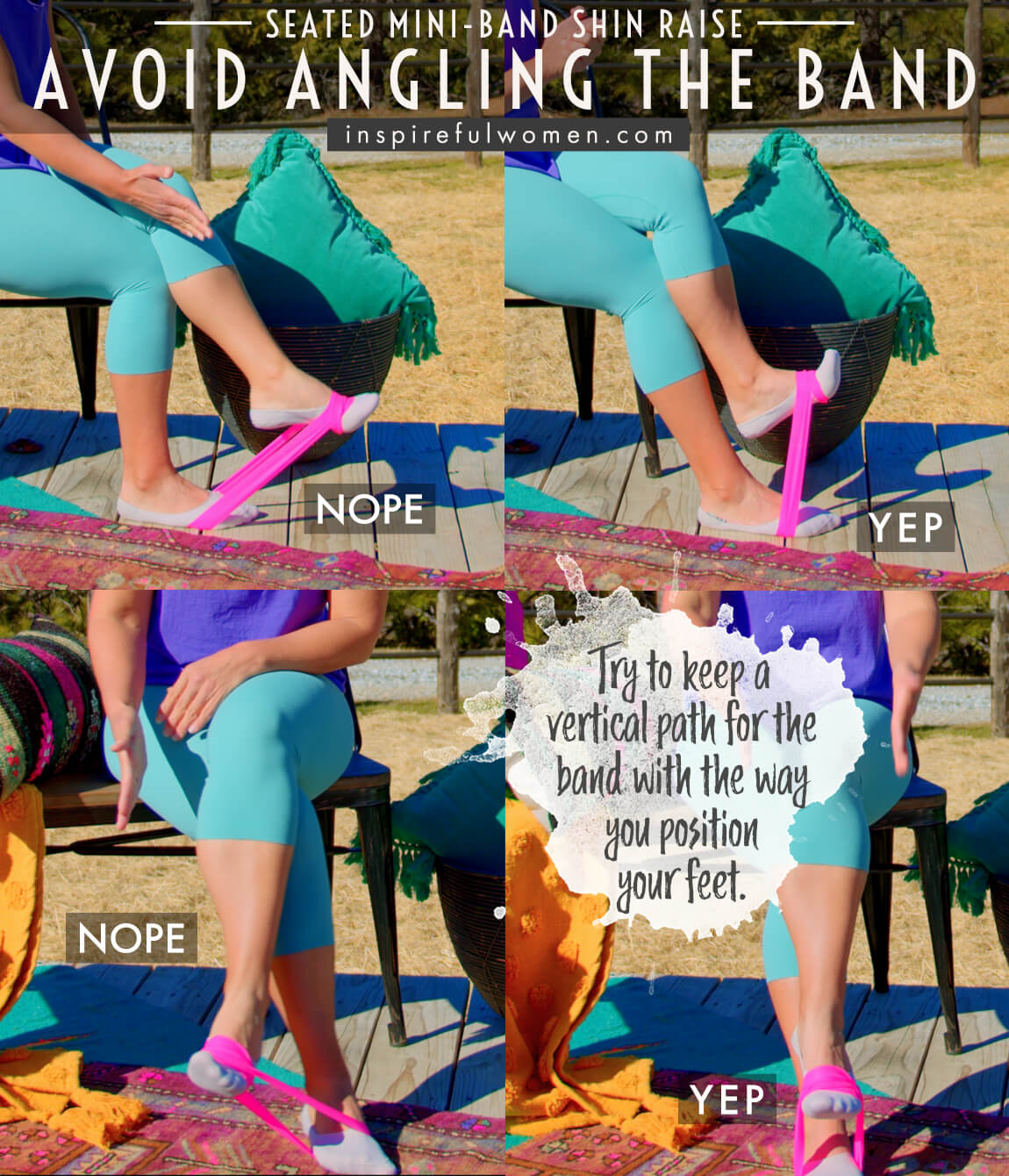 avoid-angling-the-band-seated-mini-band-shin-raises-common-mistakes