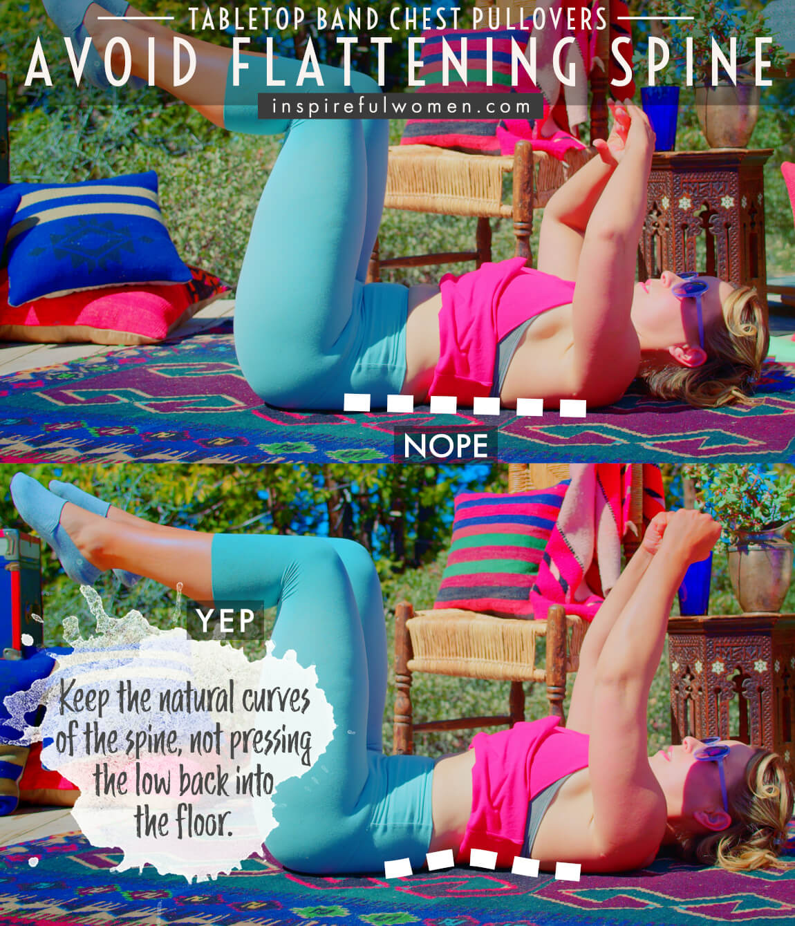 avoid-flattening-spine-tabletop-band-chest-pullover-proper-form