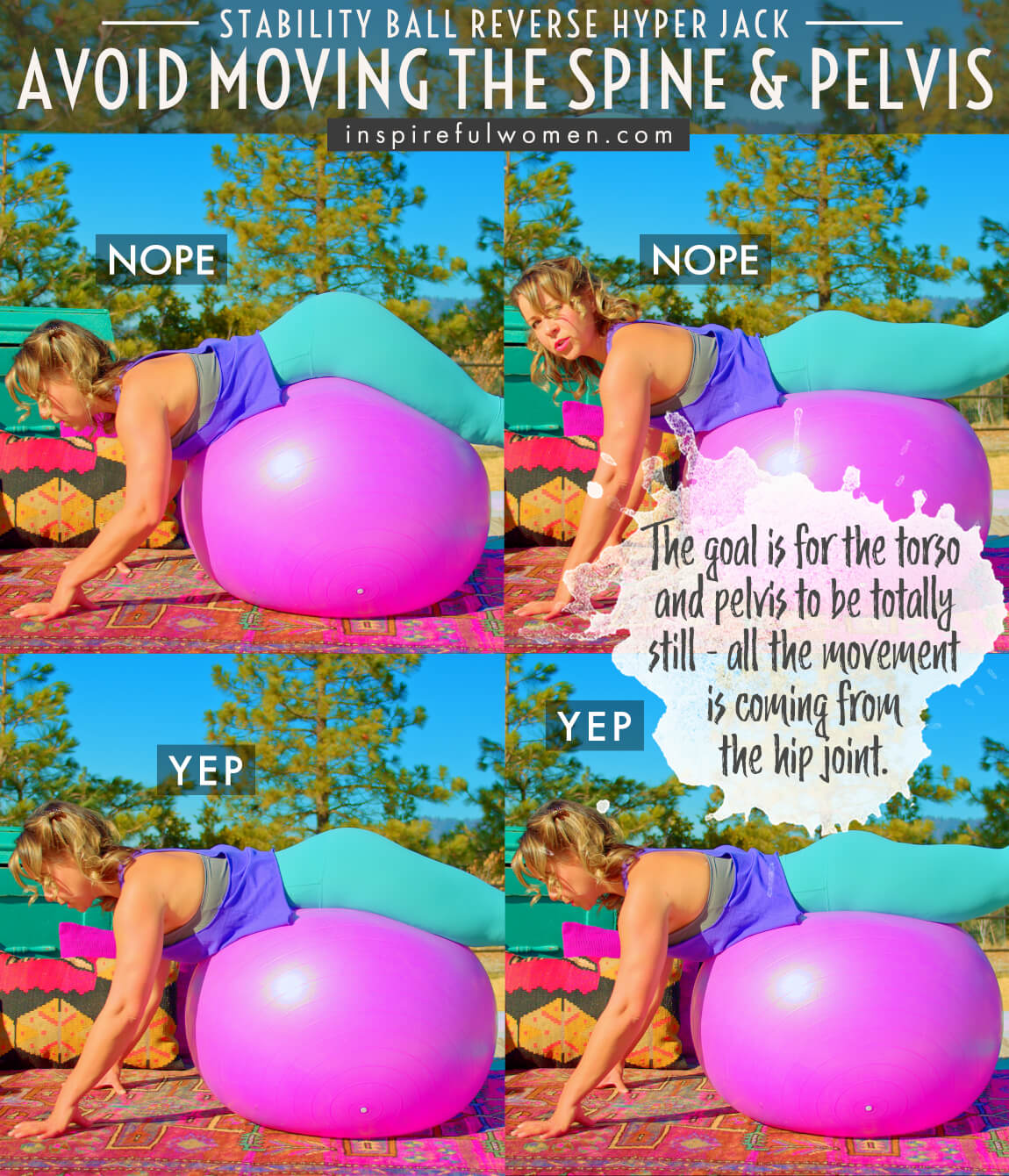 avoid-moving-the-spine-and-pelvis-ball-reverse-hyperjack-straight-leg-proper-form