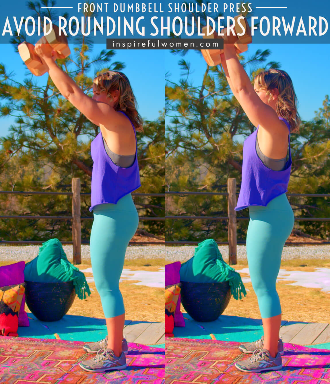 avoid-rounding-shoulders-forward-front-shoulder-press-common-mistakes