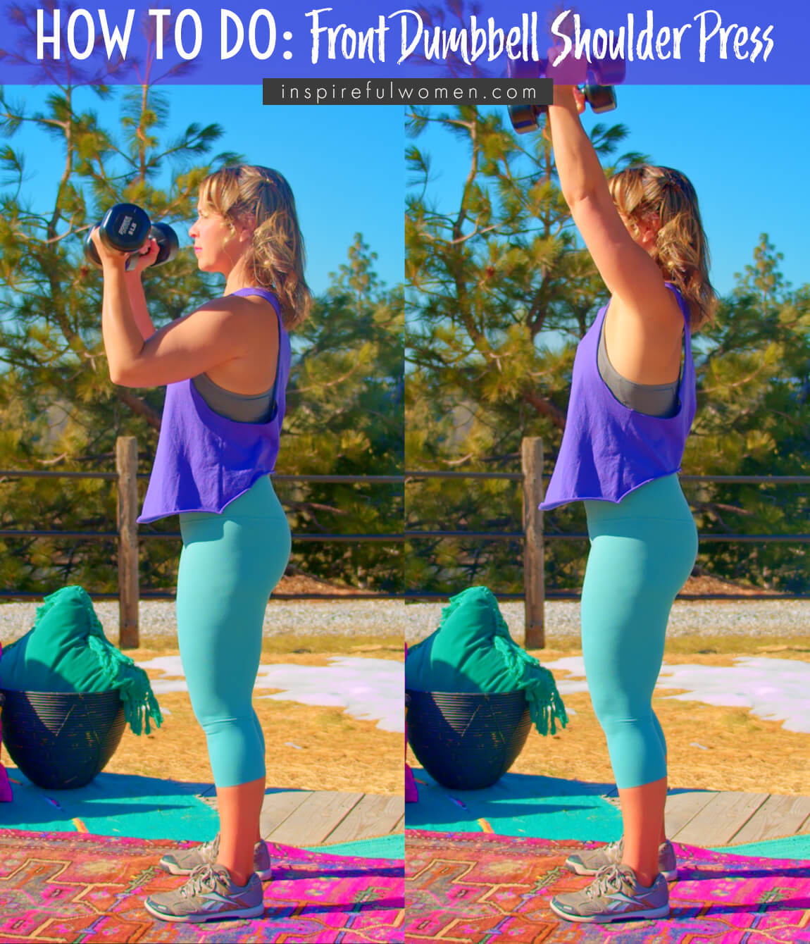 how-to-front-dumbbell-overhead-press-front-middle-deltoid-shoulder-exercise-proper-form