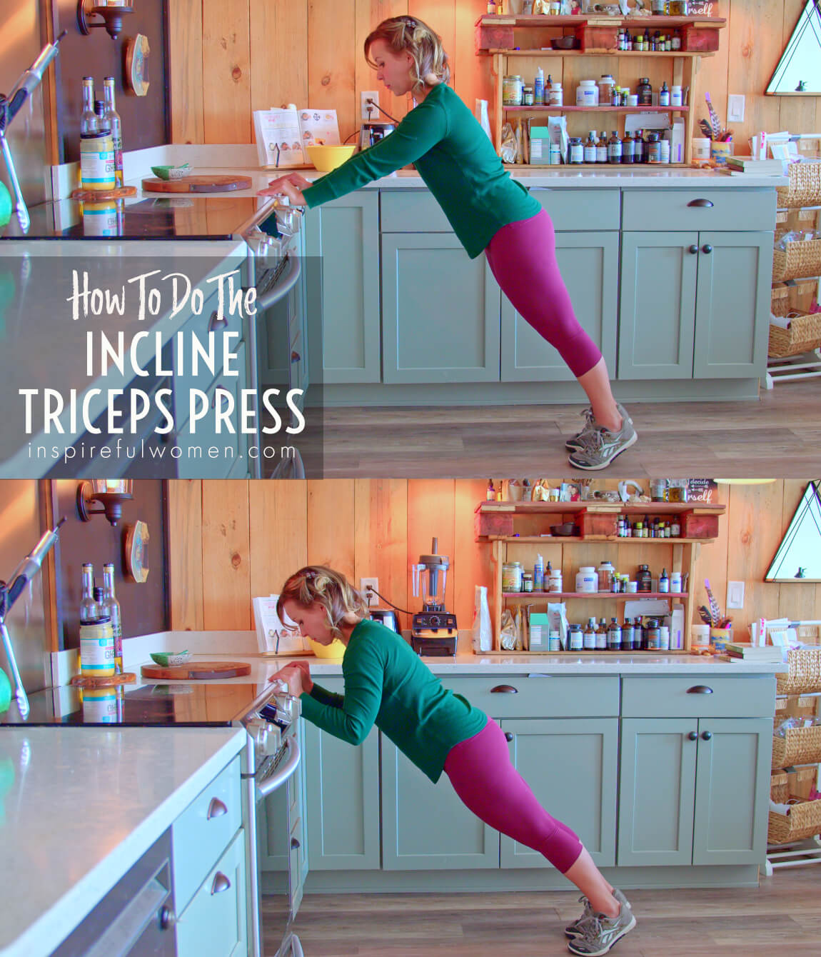 how-to-incline-triceps-press-extension-bodyweight-arm-exercise-at-home-proper-form