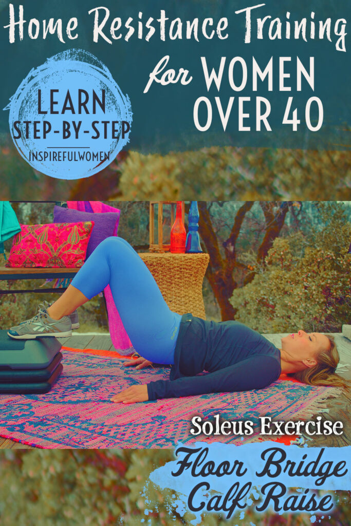 Lying Bridge Calf Raise on Step Inspireful Women