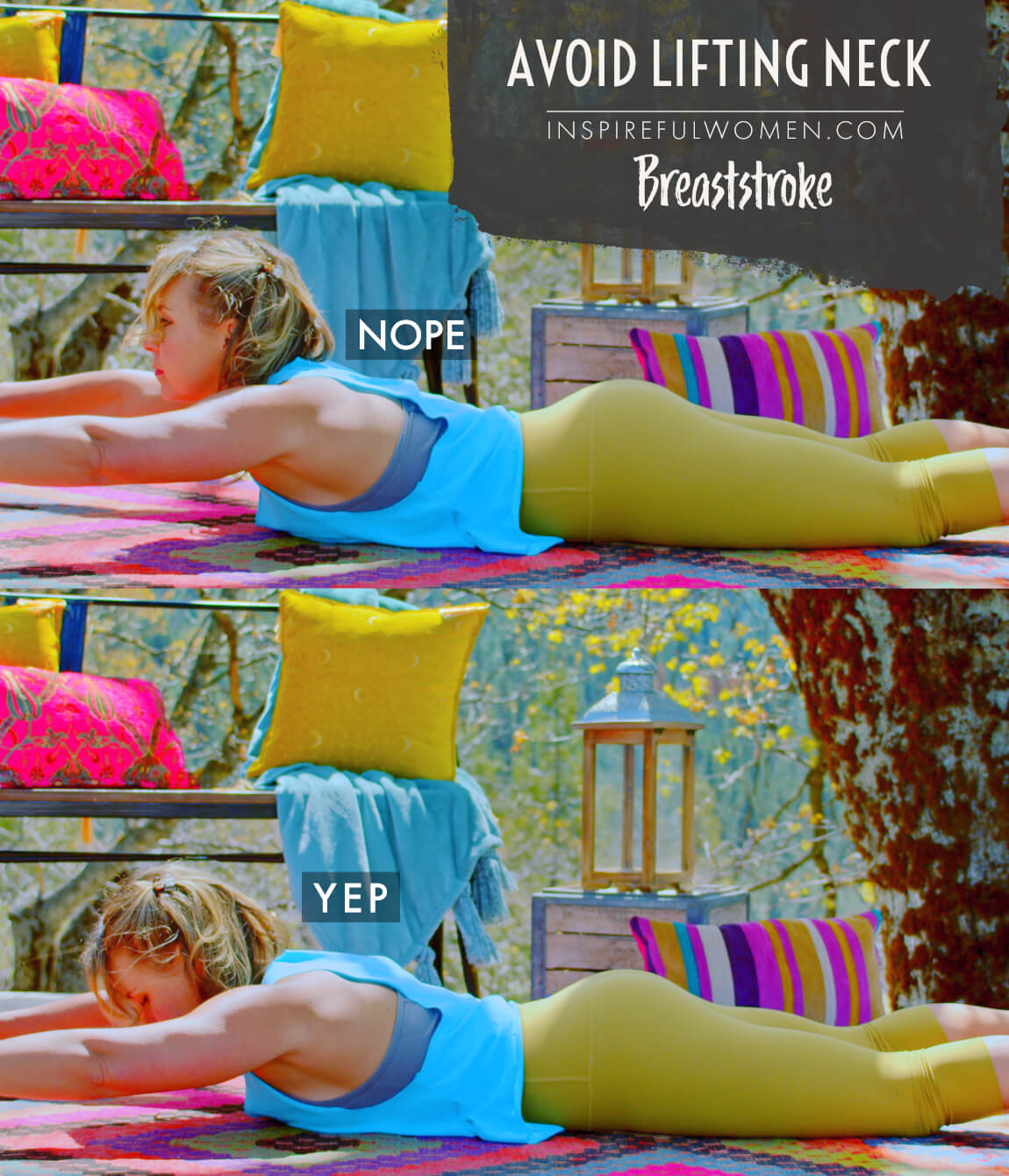 avoid-lifting-neck-breaststroke-floor-core-exercise-proper-form