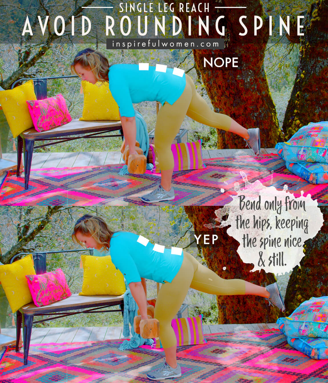 avoid-rounding-spine-single-leg-reach-proper-form