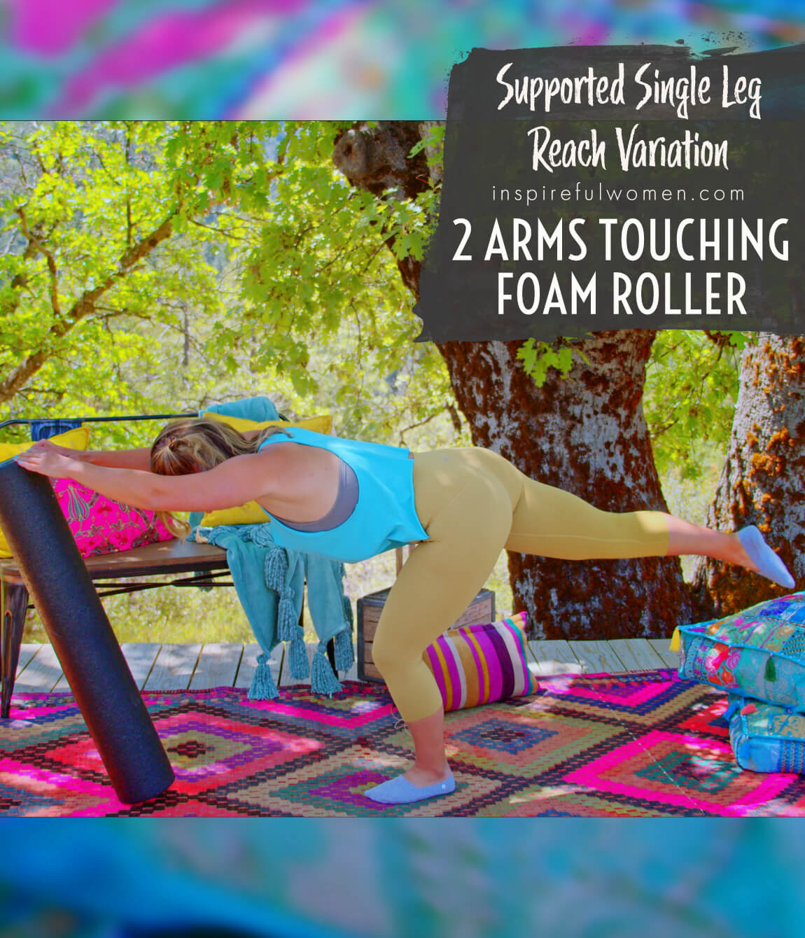 both-arms-touching-foam-roller-single-leg-reach-beginner-deadlift-support-variation