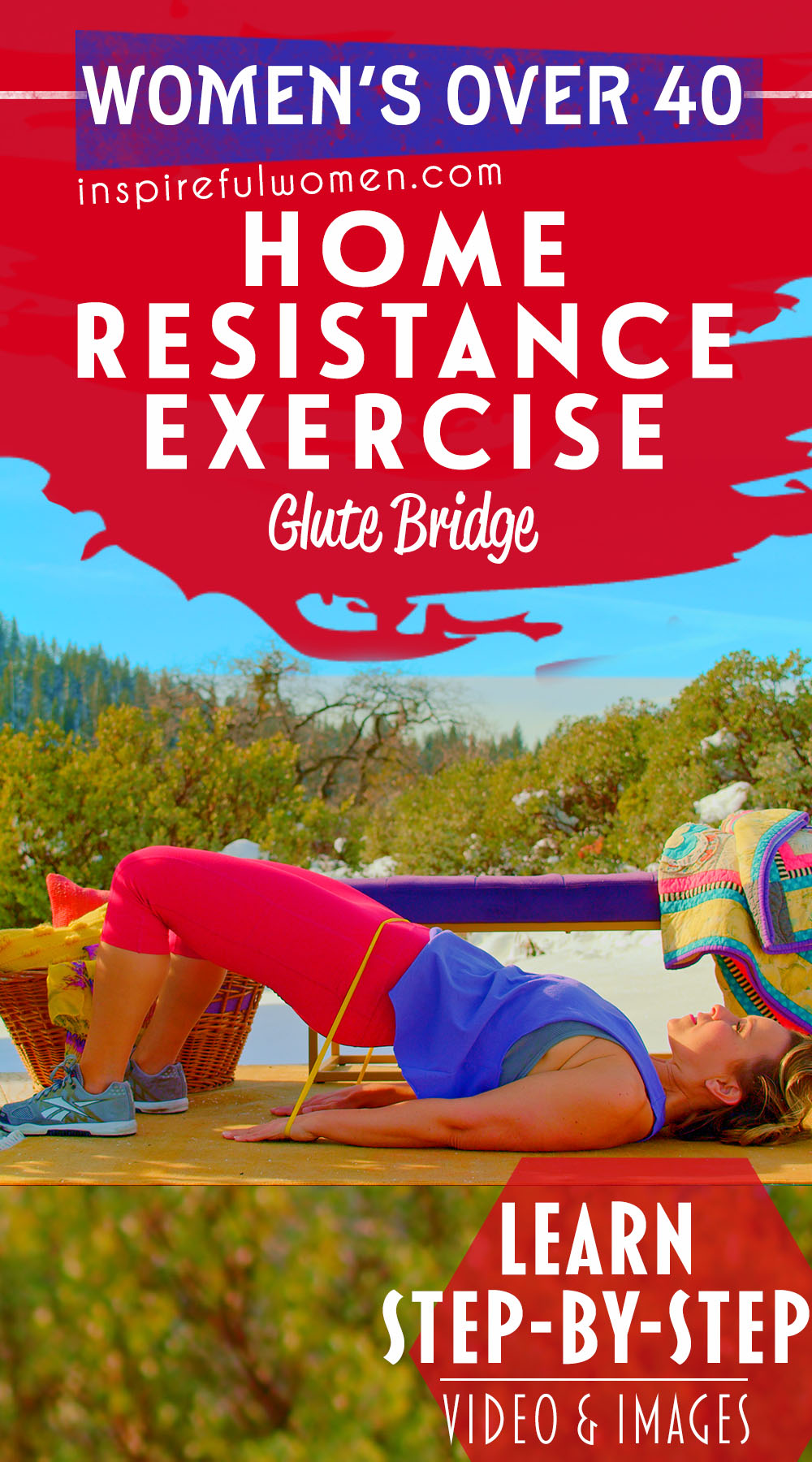 glute-bridge-ground-with-mini-band-under-hands-glute-activation-exercise-at-home-women-over-40