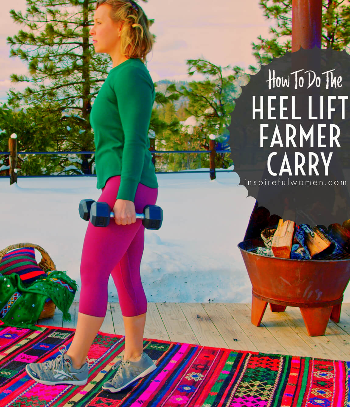 how-to-farmer-carry-heel-lift-dumbbells-calf-muscle-core-exercise-proper-form