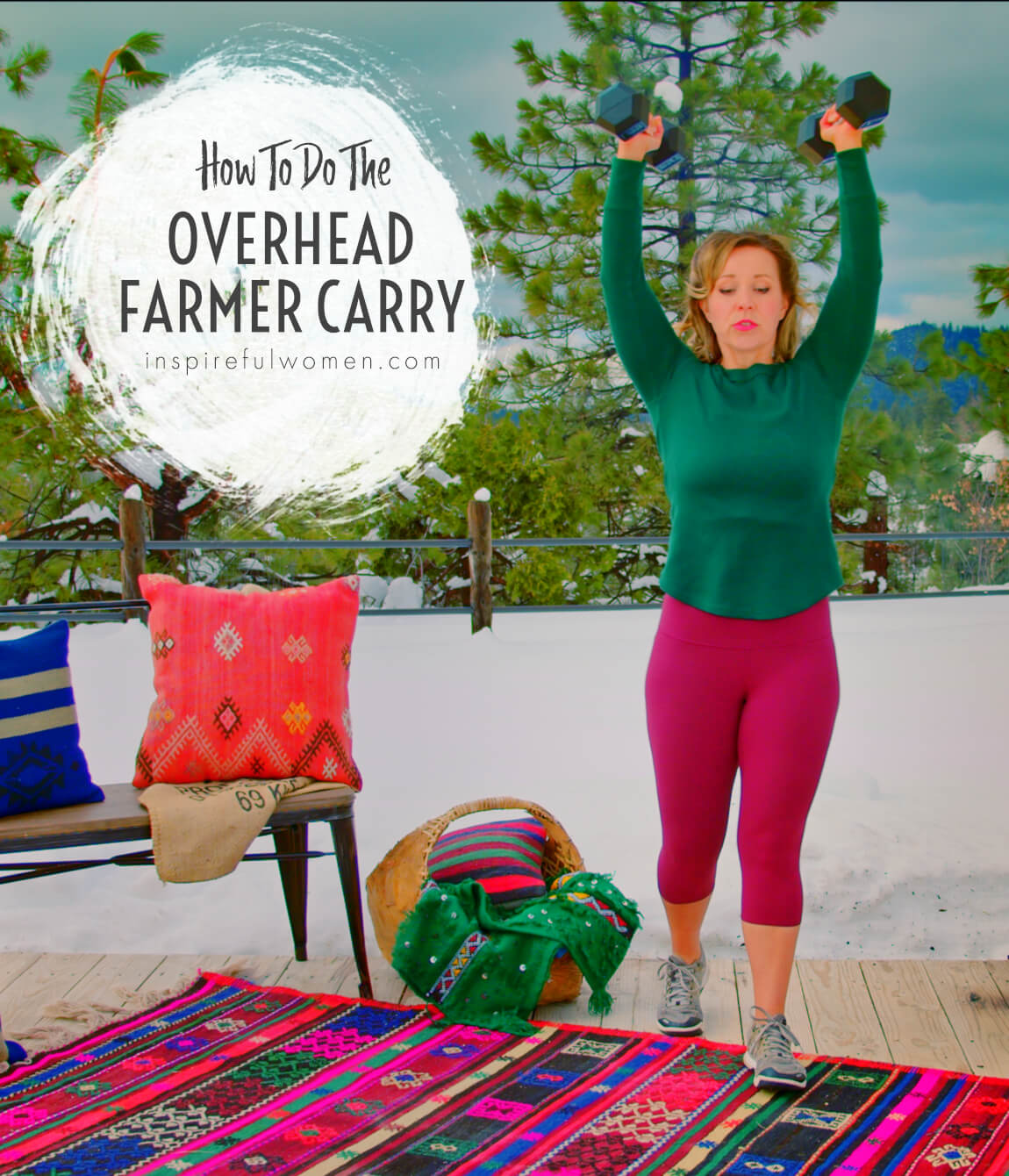 how-to-overhead-farmer-carry-mixed-grip-dumbbells-total-body-core-exercise-proper-form