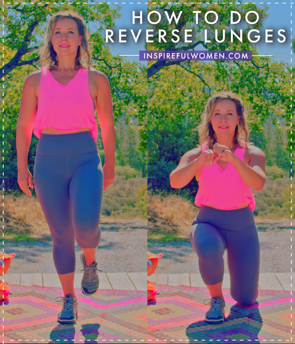 how-to-reverse-lunge-squat-alternative-for-bad-knees-glutes-quad-hamstring-exercise-proper-form