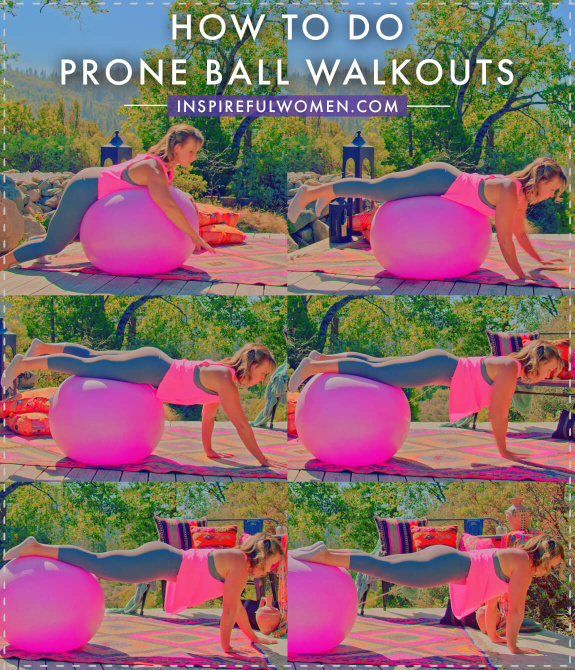 how-to-stability-ball-core-walkouts-prone-strengthening-core-ab-exercise-proper-form