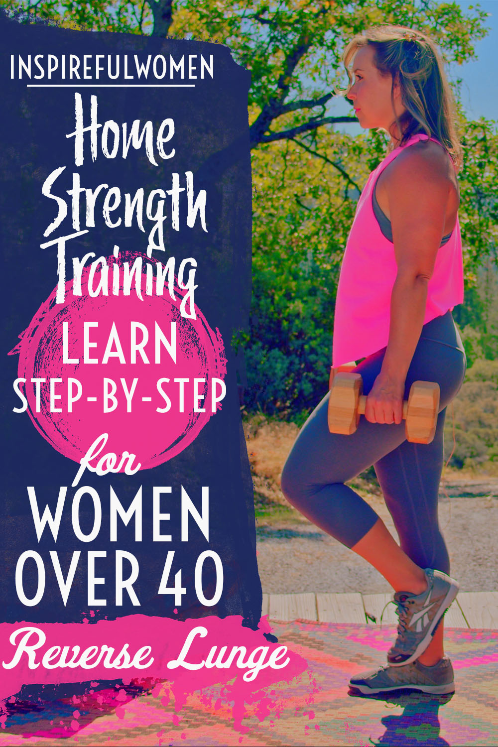 reverse-lunge-squat-alternative-for-bad-knees-glutes-quadriceps-exercise-at-home-women-40+