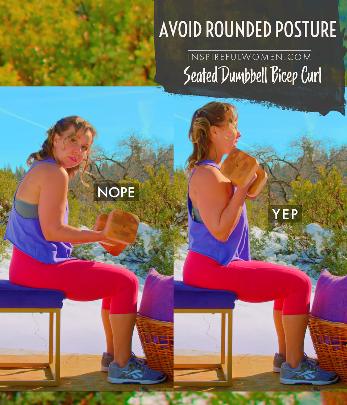 avoid-rounded-posture-seated-dumbbell-bicep-curl-supinated-common-mistakes