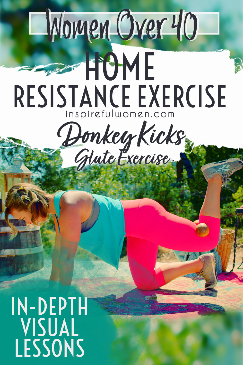 dumbbell-donkey-kick-on-knees-reverse-leg-raise-floor-glute-exercise-women-over-40