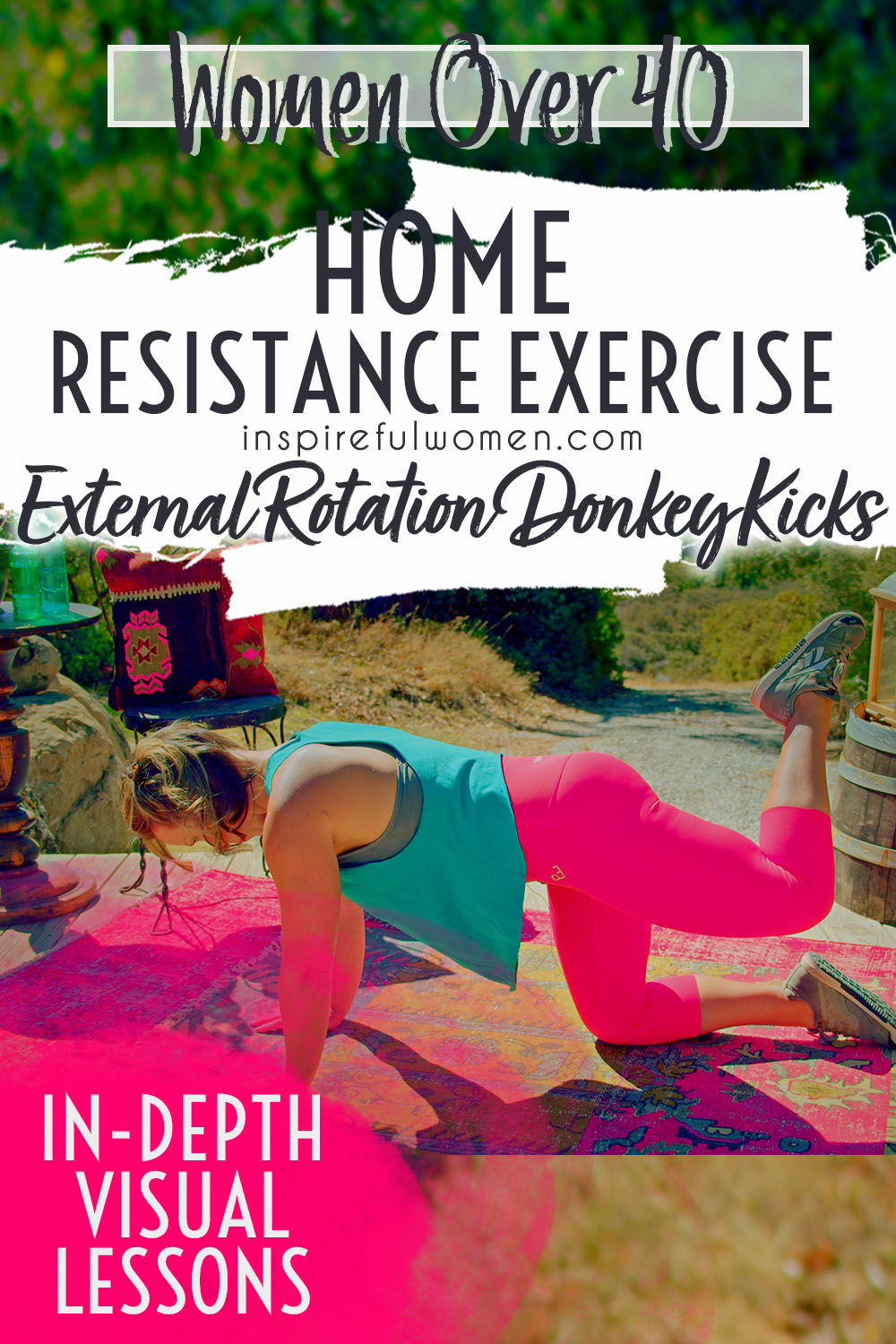 donkey-kick-external-hip-rotation-bodyweight-ground-glute-isolation-exercise-women-40-plus