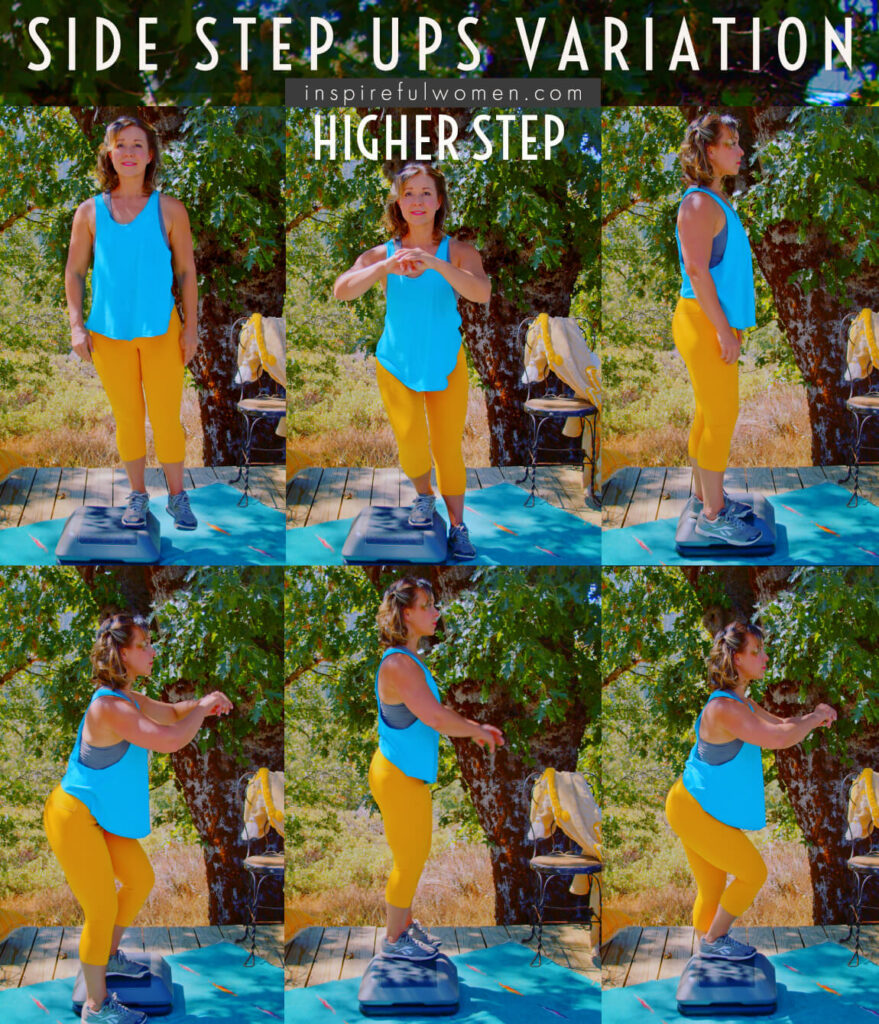 Lateral Step Ups - Inspireful Women
