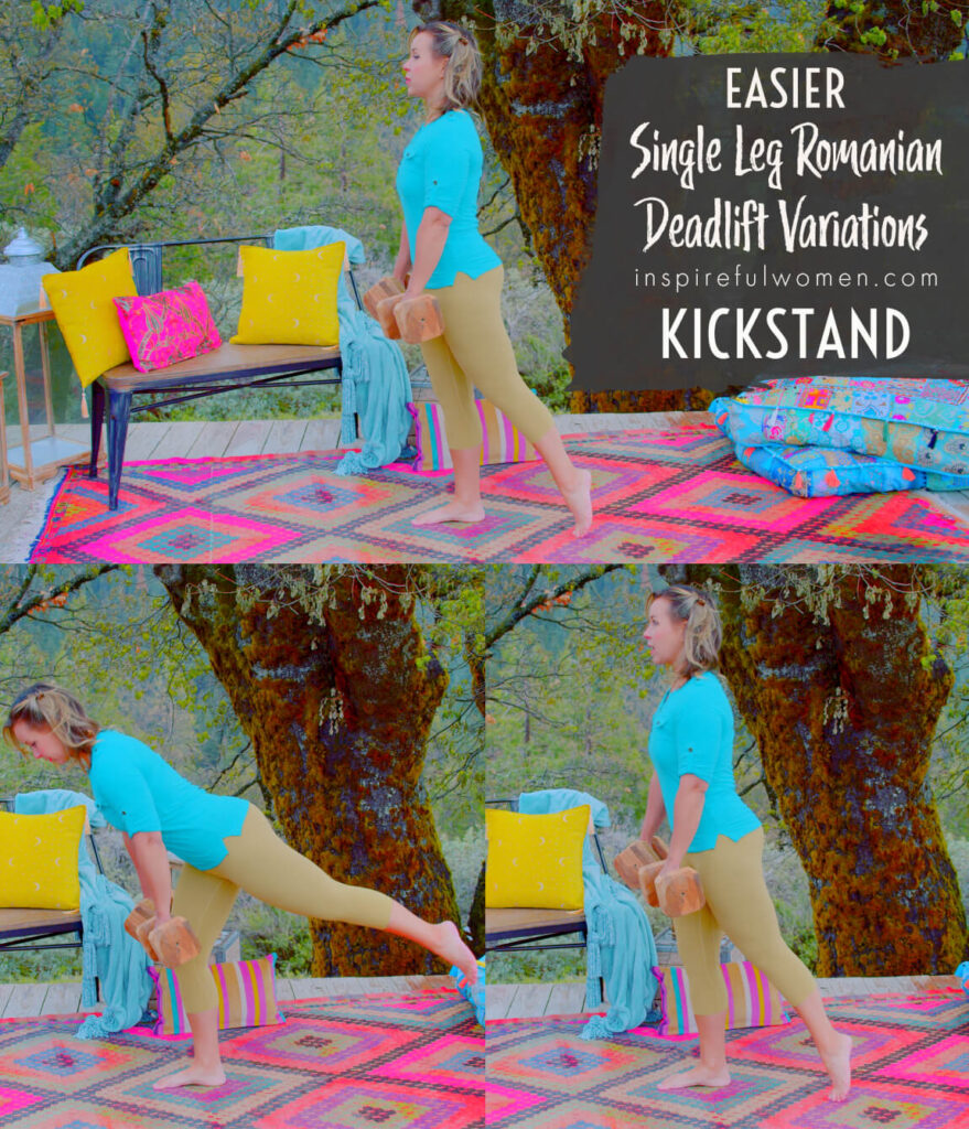 Single Leg Romanian Deadlift Dumbbells Inspireful Women