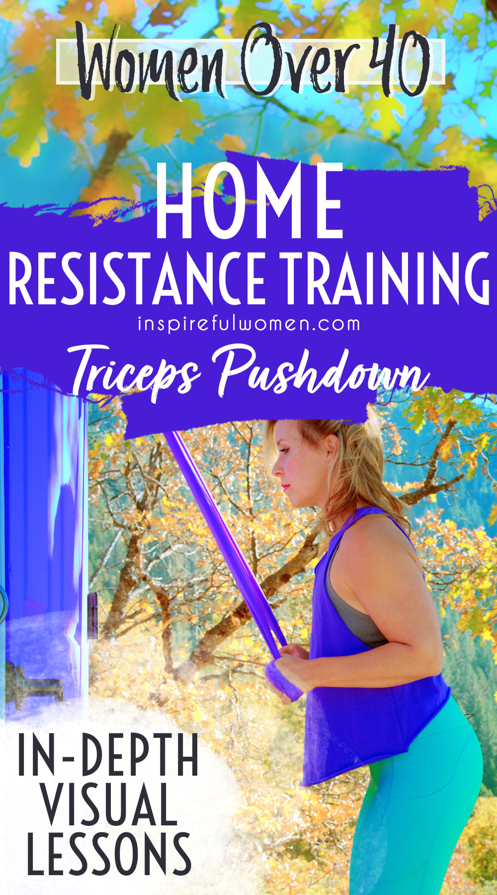resistance-band-triceps-pushdowns-standing-flabby-arm-exercise-at-home-women-40+