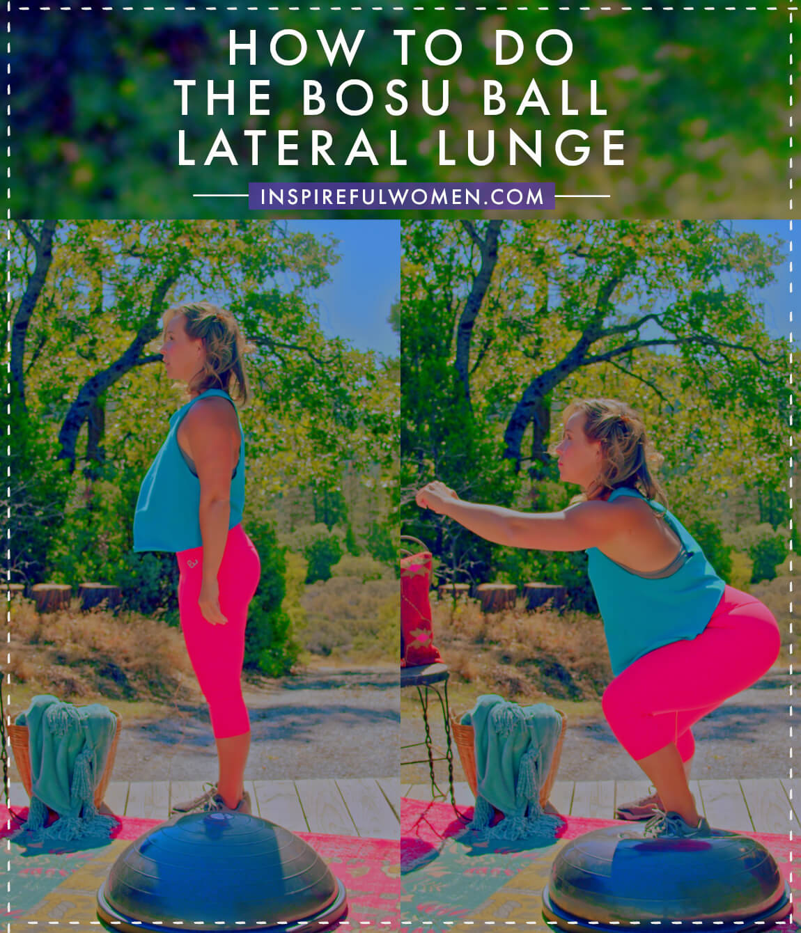 how-to-bosu-lateral-lunge-squat-alternative-inner-thigh-quad-adductor-glute-exercise-proper-form
