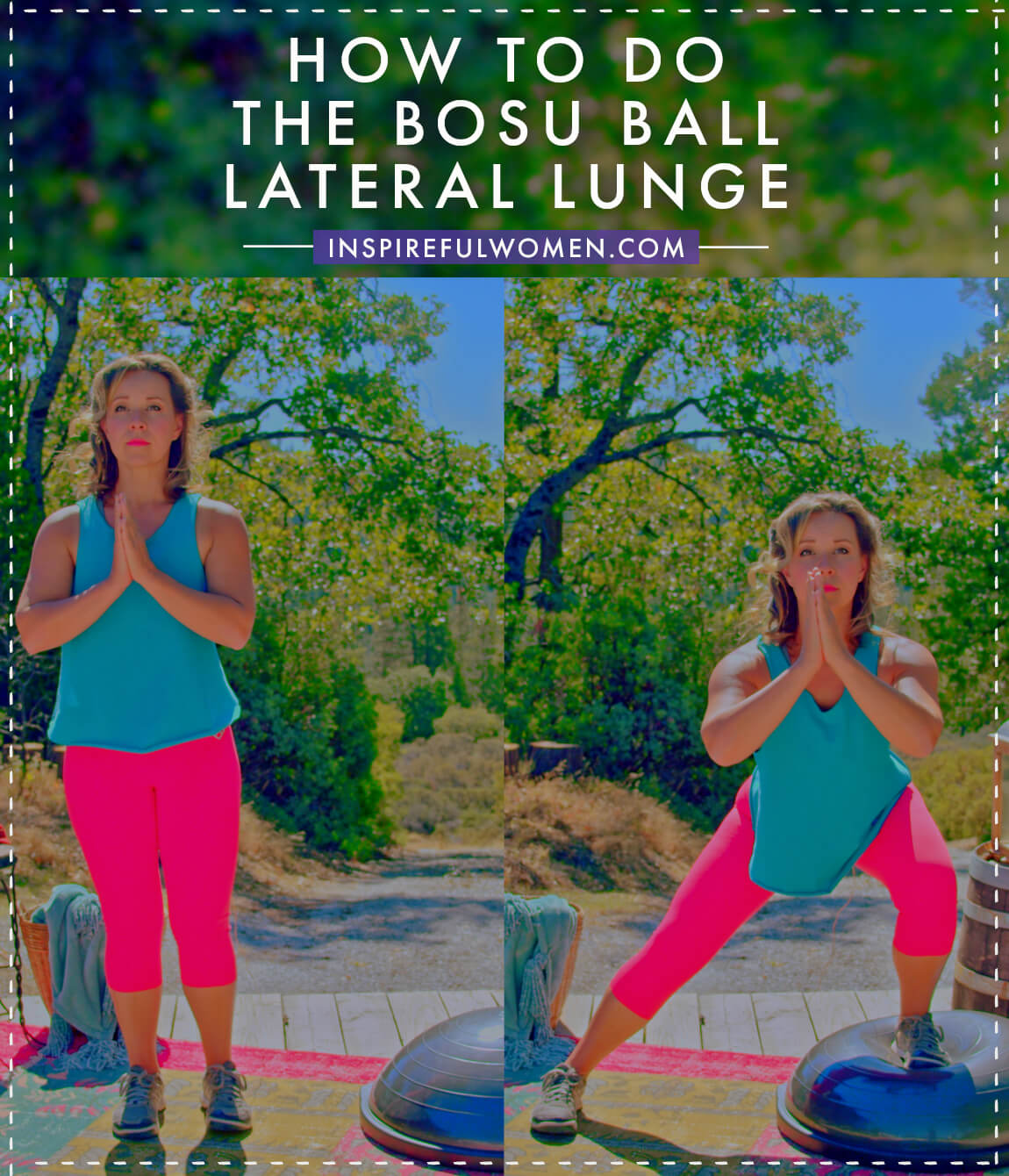 how-to-bosu-side-lateral-lunge-squat-alternative-inner-thigh-quadriceps-adductor-glutes-exercise-proper-form